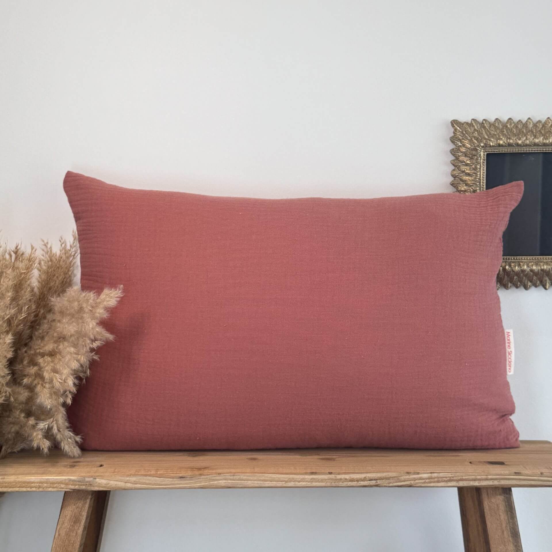 Coussin Enfant gaze de coton - 100% Personnalisable