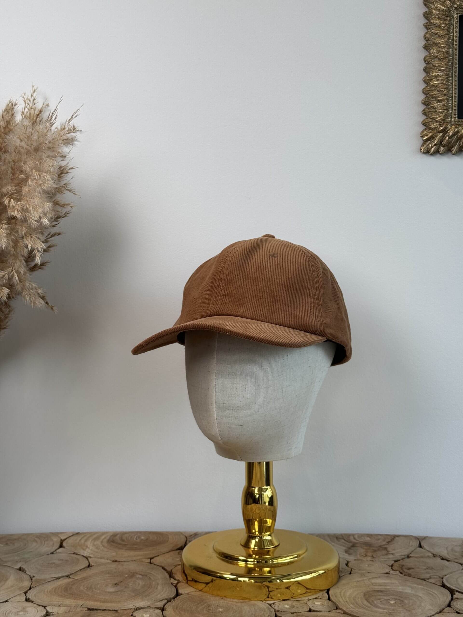 Casquette Velours Côtelé