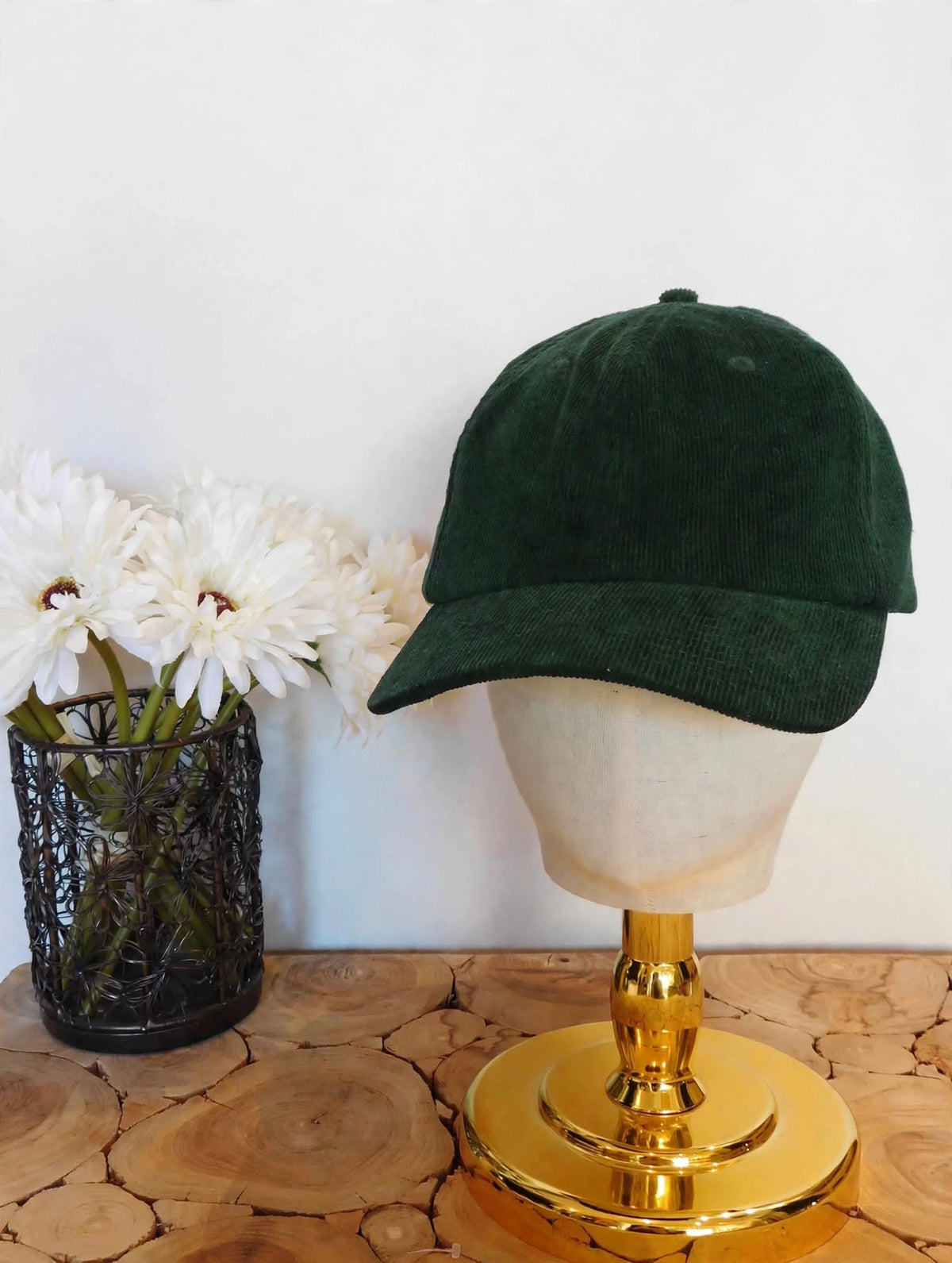 Casquette en velours côtelé personnalisée brodée – coloris au choix, vue 7