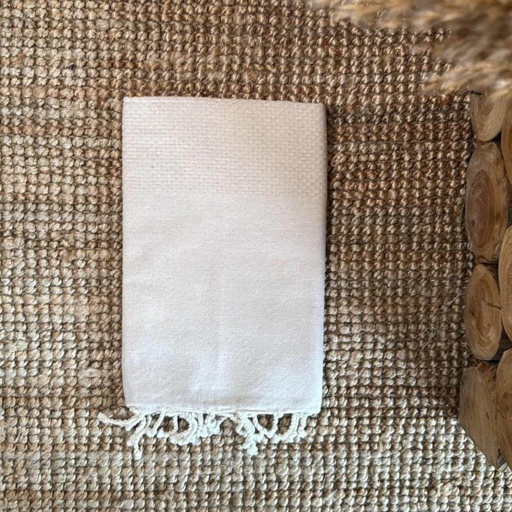 Fouta Nid Abeilles 100% Personnalisable