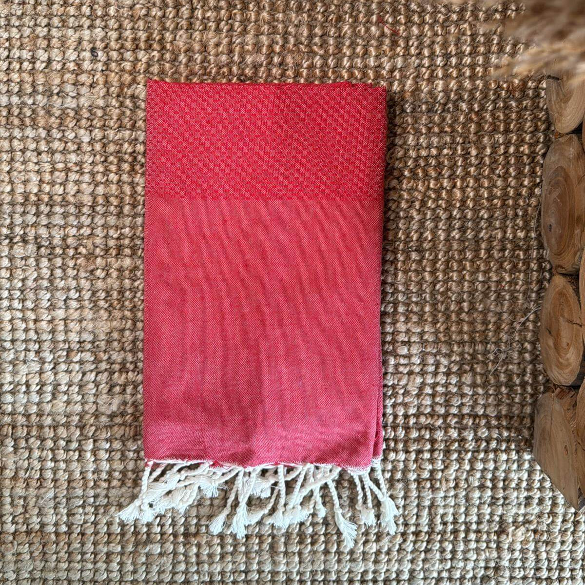Fouta Nid Abeilles 100% Personnalisable