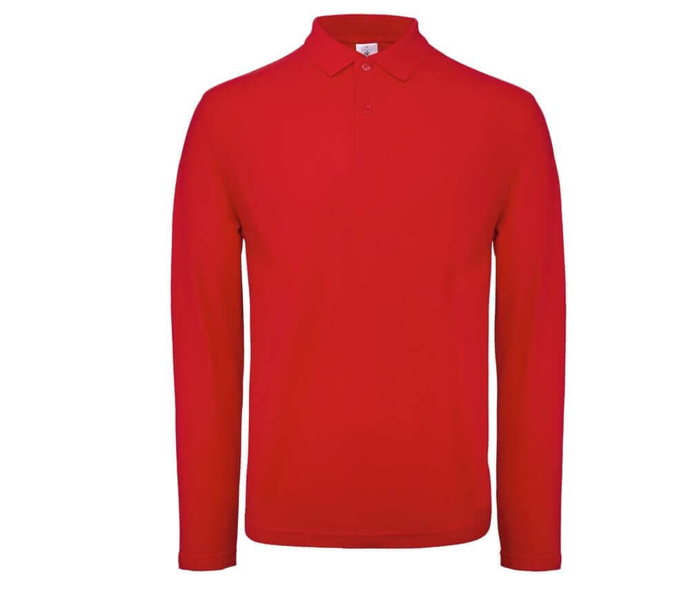Polo manches longues homme