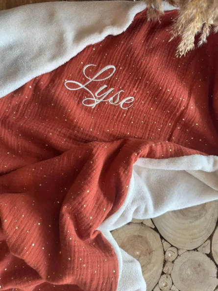 Plaid gaze de coton – Image 3