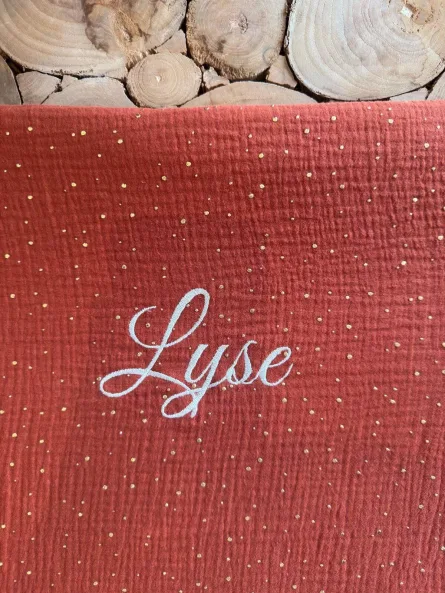 Plaid gaze de coton – Image 4