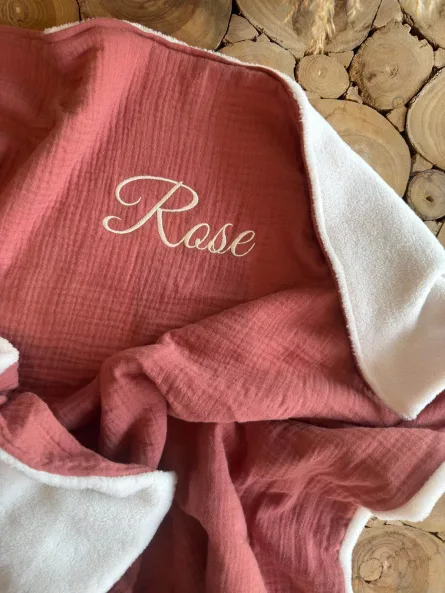 Plaid gaze de coton – Image 5