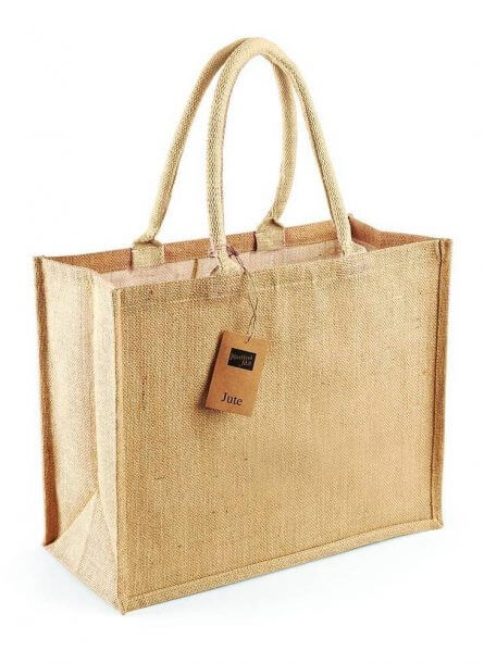 Sac de courses en toile de jute – Image 1