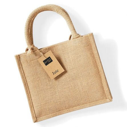 Petit sac en toile de jute – Image 1