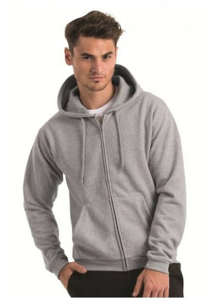 Homme Sweat à capuche zip – Image 1