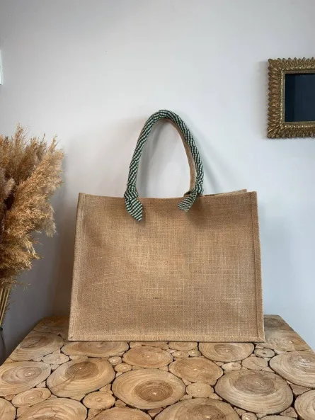 Grand format - Vichy vert – Image 1